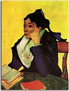 Vincent van Gogh obraz - L'Arlesienne, Portrait of Madame Ginoux zs18402