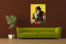 Vincent van Gogh obraz - L'Arlesienne, Portrait of Madame Ginoux zs18402