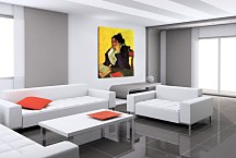 Vincent van Gogh obraz - L'Arlesienne, Portrait of Madame Ginoux zs18402