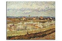  Vincent van Gogh obraz - Peach Trees in Blossom zs18404