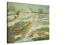 Vincent van Gogh obraz - Landscape with Snow zs18408