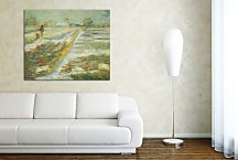 Vincent van Gogh obraz - Landscape with Snow zs18408