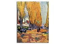 Vincent van Gogh obraz - Les Alyscamps zs18409