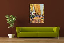 Vincent van Gogh obraz - Les Alyscamps zs18409