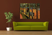 Vincent van Gogh obraz - Alychamps, Autumn zs18410