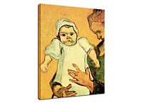Vincent van Gogh obraz - Mother Roulin with Her Baby zs18414