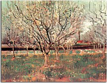 Orchard in Blossom, Plum Trees zs18420 - Vincent van Gogh obraz