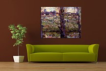 Vincent van Gogh obraz - Orchard in Bloom with Poplars zs18421