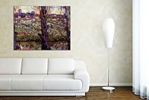 Vincent van Gogh obraz - Orchard in Bloom with Poplars zs18421