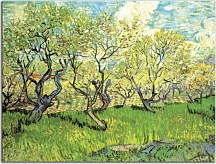 Vincent van Gogh obraz - Orchard in Blossom 2 zs18423