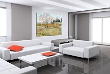  Vincent van Gogh obraz - Orchard with Peach Trees in Blossom zs18426