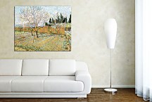  Vincent van Gogh obraz - Orchard with Peach Trees in Blossom zs18426