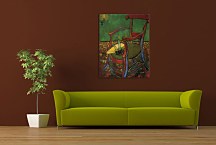 Vincent van Gogh Obraz - Paul Gauguin s Armchair zs18429