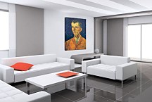 Portrait of Eugene Boch zs18439 -  Vincent van Gogh obraz