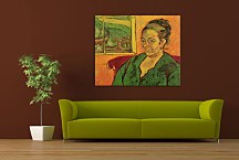 Portrait of Madame Augustine Roulin zs18440 - Vincent van Gogh obraz