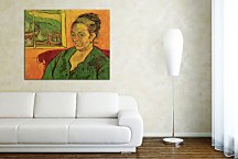 Portrait of Madame Augustine Roulin zs18440 - Vincent van Gogh obraz