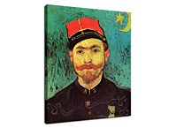 Portrait of Milliet, Second Lieutnant of the Zouaves zs18441 -  Vincent van Gogh obraz