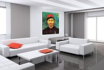 Portrait of Milliet, Second Lieutnant of the Zouaves zs18441 -  Vincent van Gogh obraz