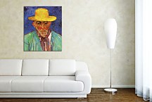 Portrait of Patience Escalier, Shepherd in Provence zs18442 -  Vincent van Gogh obraz