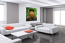 Portrait of the Postman Joseph Roulin zs18446 -  Vincent van Gogh obraz