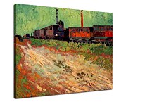Railway Carriages zs18450 -  Vincent van Gogh obraz