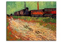Railway Carriages zs18450 -  Vincent van Gogh obraz