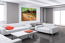 Railway Carriages zs18450 -  Vincent van Gogh obraz