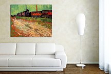 Railway Carriages zs18450 -  Vincent van Gogh obraz