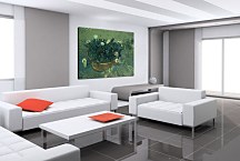 Still Life Bowl with Daisies zs18462 - Reprodukcia Vincent van Gogh