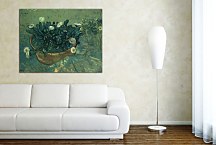 Still Life Bowl with Daisies zs18462 - Reprodukcia Vincent van Gogh