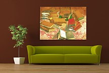 Still Life - French Novels zs18464 - Reprodukcia Vincent van Gogh