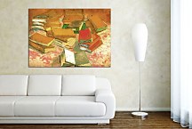 Still Life - French Novels zs18464 - Reprodukcia Vincent van Gogh