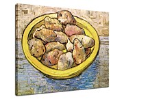 Still Life Potatoes in a Yellow Dish zs18466 - Reprodukcia Vincent van Gogh