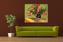 Vincent van Gogh obraz - Oleanders and Books zs18471