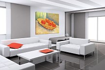 Still Life with Basket and Six Oranges zs18472 - Reprodukcia Vincent van Gogh