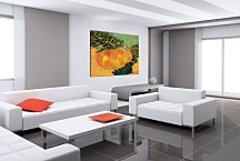 Still Life with Oranges and Lemons with Blue Gloves zs18473 - Reprodukcia Vincent van Gogh