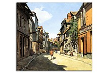 Monet reprodukcia - Street in Saintes-Maries zs18475