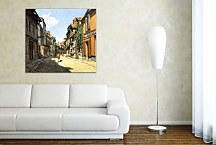 Monet reprodukcia - Street in Saintes-Maries zs18475