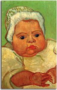 The Baby Marcelle Roulin zs18479 - Reprodukcia Vincent van Gogh