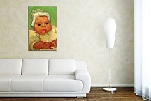 The Baby Marcelle Roulin zs18479 - Reprodukcia Vincent van Gogh