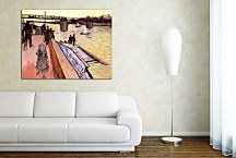 The Bridge at Trinquetaille zs18480 - Reprodukcia Vincent van Gogh