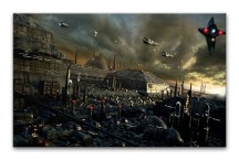 Obraz - Vesmírne mesto zs184