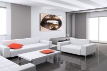 Moderný obraz - Pery zs204