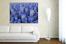 Modrý obraz zs24036