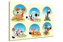 Obraz na stenu so zvieratkami zs24040