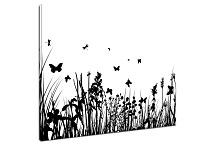 Obraz čiernobiely - Lúka zs24041