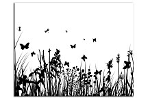 Obraz čiernobiely - Lúka zs24041