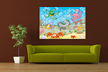 Obrazy pre deti Podmorský svet zs24061