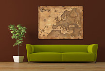 Stará mapa Obraz zs24071