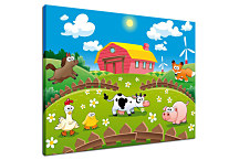 Obraz do detskej izby - Na farme zs24101